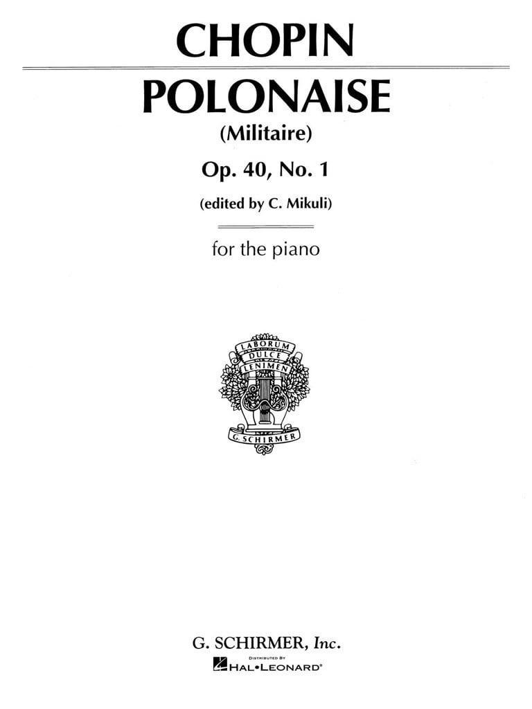 Polonaise, Op. 40, No. 1 in A Major